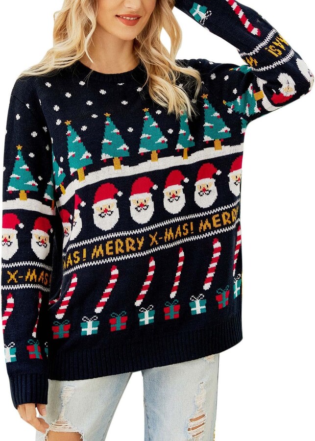 Generic Womens Oversized Sweatshirts Uk Ladies Jumpers Size 20 Women's