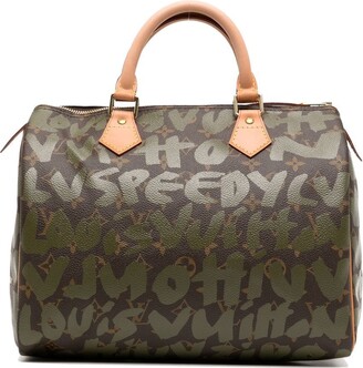 Louis Vuitton Monogram Graffiti Speedy 30 - Brown Handle Bags, Handbags -  LOU787708
