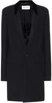 Thumbnail for your product : Saint Laurent Wool-blend coat