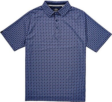 Callaway Short Sleeve Print Golf Polo Shirt
