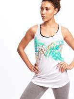 Thumbnail for your product : Old Navy Semi-Fitted Racerback Performance Tank for Women