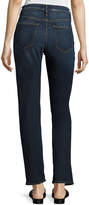 Thumbnail for your product : Frame Le Nouveau High-Rise Straight Jeans, Blue