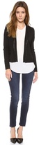 Thumbnail for your product : Milly Chain Trim Cardigan