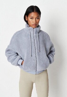 borg teddy jacket womens