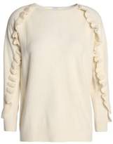 Thumbnail for your product : Madeleine Thompson Thilia Intarsia Wool And Cashmere-blend Sweater