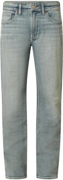 Silver Jeans Co. Men's Zac Relaxed Fit Straight Jeans Laguna 32 30