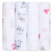 Thumbnail for your product : Aden Anais aden + anais 4-Pack Classic Swaddling Cloths