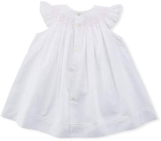 Luli & Me Smocked Bishop Dress w/ Bloomers, Size Newborn-9M