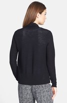 Thumbnail for your product : Eileen Fisher Cascading Lightweight Wool Cardigan