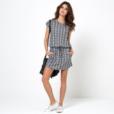 Thumbnail for your product : LES PETITS PRIX Sporty Look Ethnic Print Dress