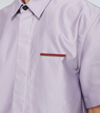 Jil Sander Short-sleeved cotton shirt