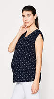 Thumbnail for your product : Esprit flowing blouse top with anchor print