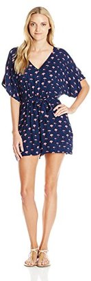 Seafolly Women's Riviera Long Beach Playsuit Cover Up