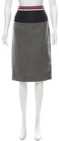 Thumbnail for your product : Thom Browne Wool Pencil Skirt w/ Tags