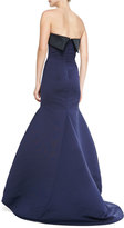 Thumbnail for your product : St. John Strapless Double-Face Ottoman Duchesse Gown