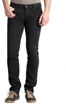 Thumbnail for your product : Prada black stretch cotton straight leg jeans