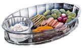 Thumbnail for your product : William Bounds Grainware Grotto Chip & Dip Tray
