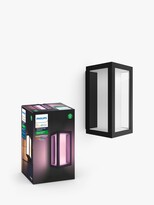 Thumbnail for your product : Philips Hue White and Colour Ambiance Impress LED Smart Outdoor Wall Light, Black