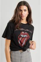 Thumbnail for your product : Garage Graphic Tee Rolling Stones Print
