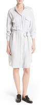 Thumbnail for your product : The Kooples Women's Tie Belt Stripe Shirtdress