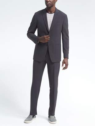 Banana Republic Slim Seersucker Wool-Blend Suit Trouser