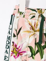 Thumbnail for your product : Dolce & Gabbana Lily Print Track Pants