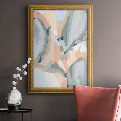 Orren Ellis Pastel Cavern I Premium Framed Canvas- Ready To Hang