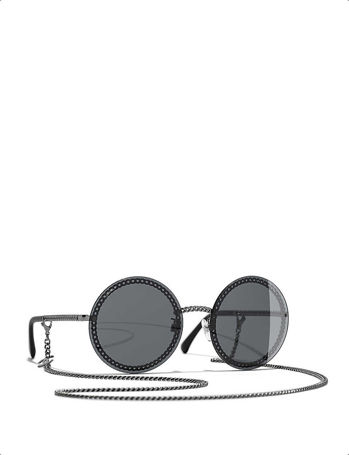 chanel sunglasses circle