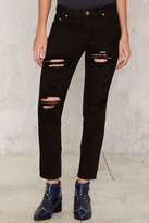 Thumbnail for your product : Glamorous Never Say Never Destroyed Jeans