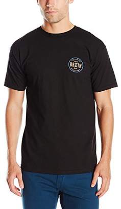 Brixton Men's Cowen Short Sleeve Standard Fit T-Shirt