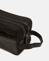Thumbnail for your product : Oxford Kevin Leather Trim Wash Bag