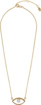 Thumbnail for your product : Charlotte's Web Jewellery Women's Eye Of Intuition Gold Vermeil Necklace - Blue Topaz