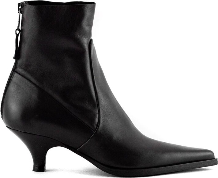 Elena Iachi Pointed Toe Ankle Boots