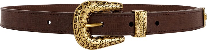Valentino Garavani V Logo Signature 20 Belt in Brown