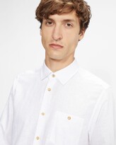 Thumbnail for your product : Ted Baker Long Sleeve Linen Shirt