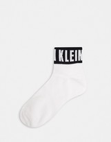 Thumbnail for your product : Calvin Klein Icon Logo Quarter Socks