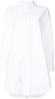 Thumbnail for your product : Thom Browne Frayed Oxford Shirtdress