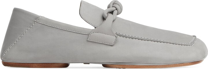 Bottega Veneta Nubuck Leather Daddy Loafers