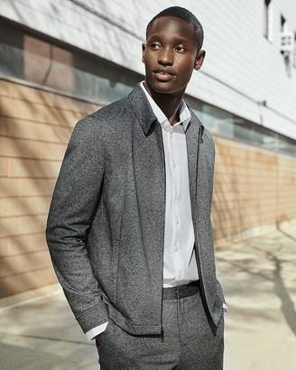 express gray jacket