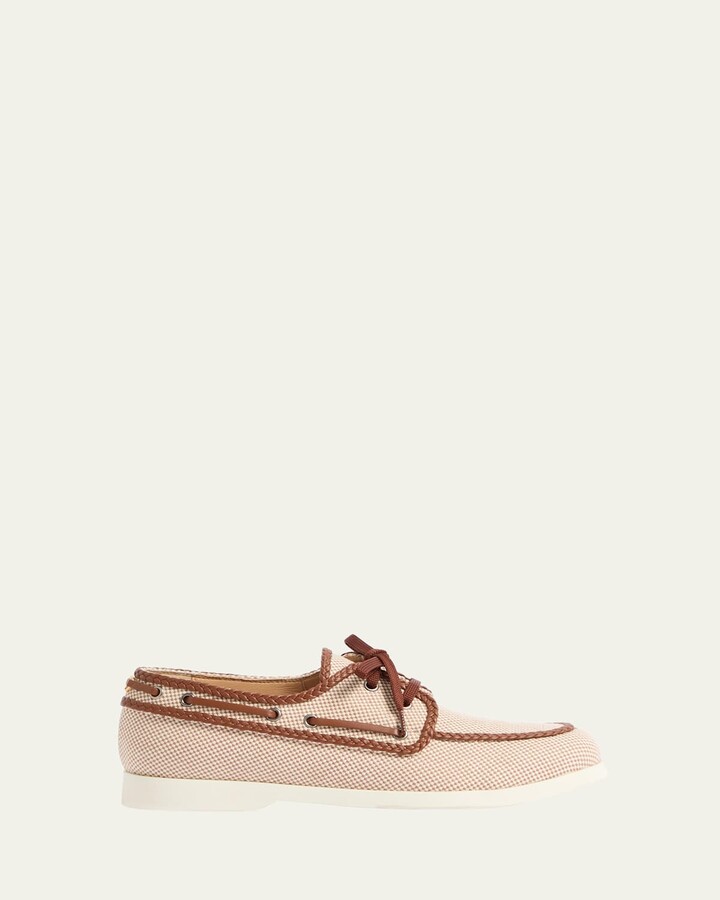 Men's Palm Avenue Canvas Boat Shoes