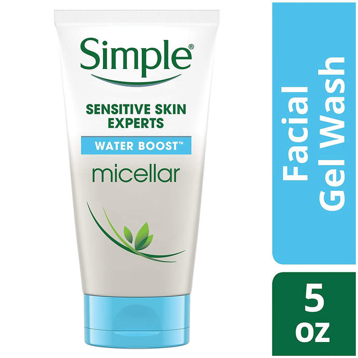 simple water boost micellar facial gel wash ulta