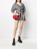 Thumbnail for your product : Pinko Striped Flared Shorts