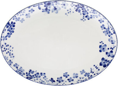 Noritake Bloomington Road Oval Platter, 14"
