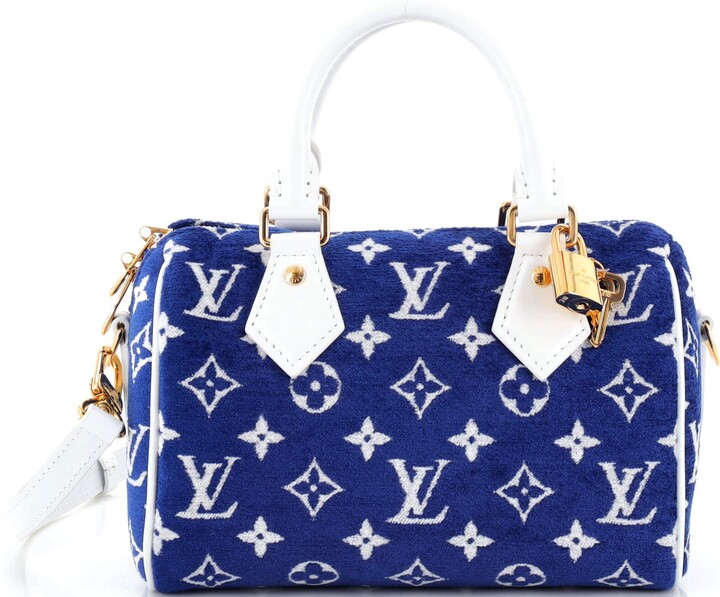 Louis Vuitton Speedy Bandouliere Bag LV Match Monogram Jacquard