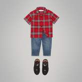 Thumbnail for your product : Burberry Childrens Short-sleeve Check Cotton Shirt