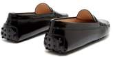 Thumbnail for your product : Tod's Gommini Patent-leather Loafers - Womens - Black