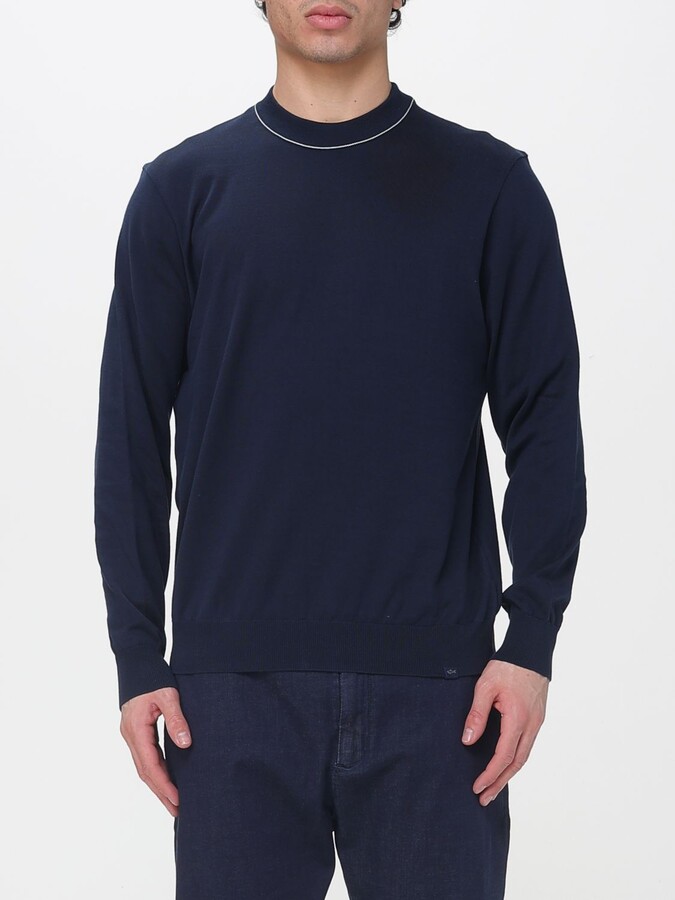Paul & Shark Sweater Men color Blue