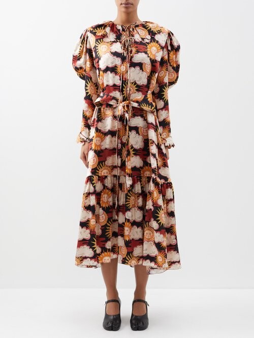 Silk Sun Dresses For Women | ShopStyle