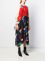 Thumbnail for your product : Lala Berlin Kufiya panelled dress
