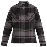 Thumbnail for your product : Off-White Off White Checked Brushed Cotton Blend Twill Shirt - Mens - Grey